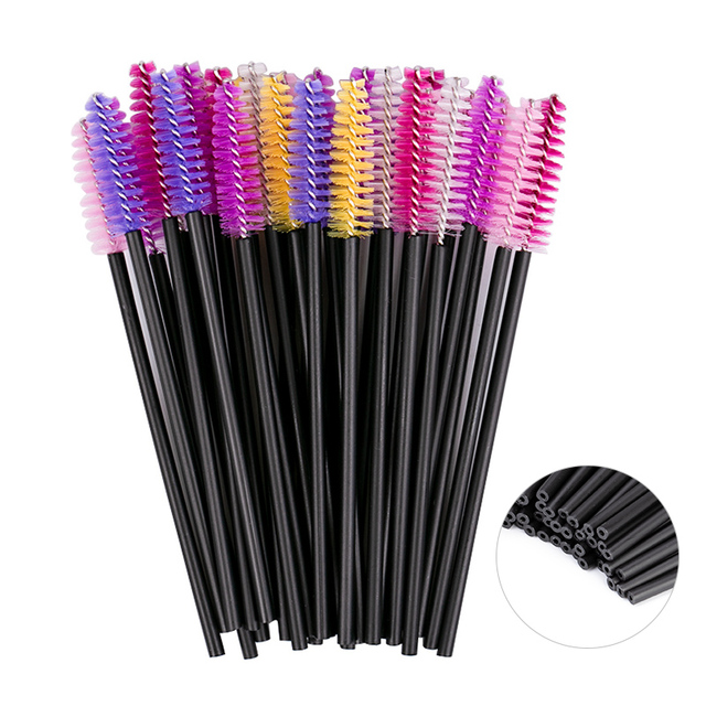 Disposable Eyelash Brushes Eye Lashes Cosmetic Brush Mascara Wands Eyelashes Extension Tool Spoolers Makeup Tools