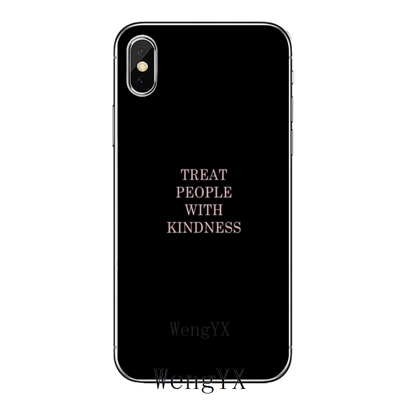 Мягкий чехол Harry Styles» относиться к людям с доброте для samsung Galaxy J8 J7 J5 премьер-профессионал J3 A3 A5 A7 - Цвет: With-Kindness-A-08