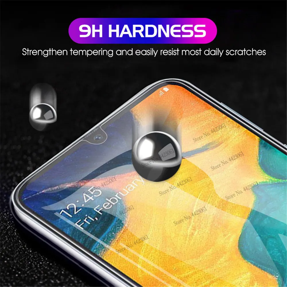 Стекло 2 в 1 для Samsung Galaxy A50 2019 A70 A40 A30 A20 A10 Защитная пленка объектива камеры и 9D