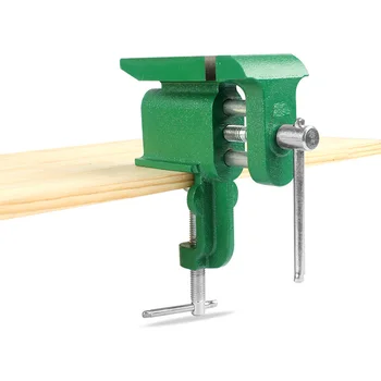 

Portable Cast Iron Work Bench Clamp Base Vise DIY Woodworking Fixture Hand Tool