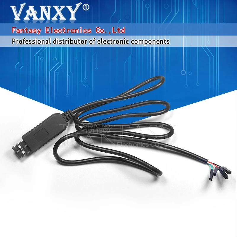 Модуль адаптера кабеля USB COM PL2303HX 1 шт. м TTL UART RS232 автоматический преобразователь|usb