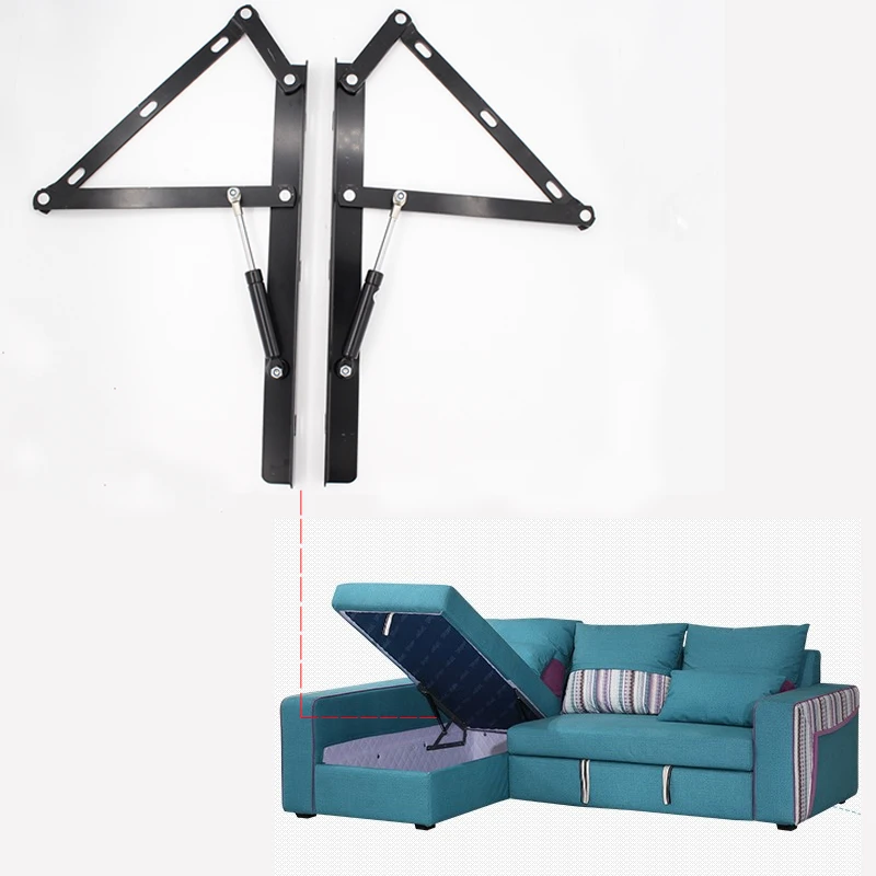 Furniture Hardware Lift Up Sofa Bed Storage Box Mechanism Hinge 400mm Length Gas Spring | Обустройство дома