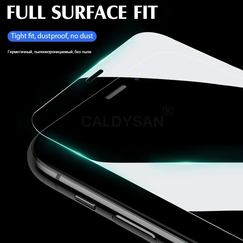 100D Full Cover UV Tempered Glass For iPhone 6 7 8 6s Plus Protector Film For iPhone 11 Pro XS Max XR X Screen Protecitve Film