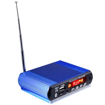 

MP3 Decoder Board Audio Module FM Radio Bluetooth Wireless Music Car MP3 Player With Remote Control Auto Decoding Board Aluminum