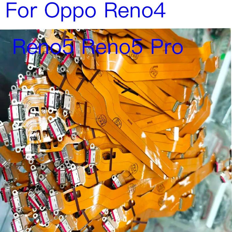 1 шт. новые оригинальные кнопки USB Порты и разъёмы зарядная плата для Oppo Reno4 Рино 4