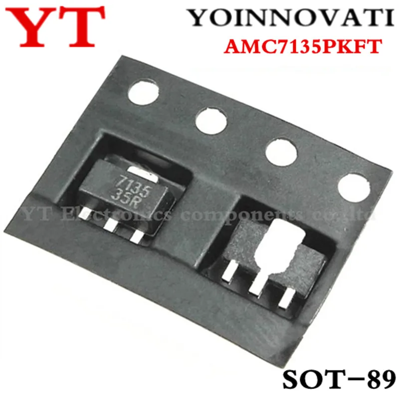 100 шт. AMC7135PKFT AMC7135 SOT89 SOT новый оригинальный светодиодный драйвер питания 89|chip led|chip