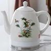 220V 1L Mini Electric Kettle Household Ceramic Portable Water Boiling Pot Auto-off Mini Multi Cooker 5