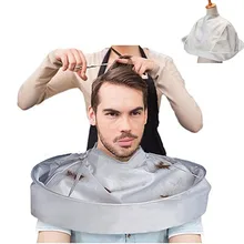 DIY накидка для стрижки волос накидка-зонтик резки плащ Обёрточная бумага волос передник для бритья волос парикмахерское платье Крышка бытовой уборки протектор DIY накидка для стрижки волос накидка-зонтик резки плащ Обёрточная бумага волос передник для бритья волос парикмахерское платье Крышка бытовой уборки протектор