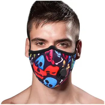 

Facemask PM2.5 Outdoor Washable Reuse Print Face Mask Protection Printing Mouth Mask Print Mask Breathable Hygiene Safety Mouth