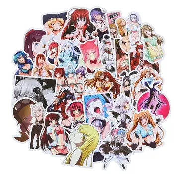 

100 Pcs Anime Sexy Beauty Bunny Girl Sticker Otaku Welfare For Mobile Phone Laptop Luggage Suitcase Skateboard Cartoon Sticker