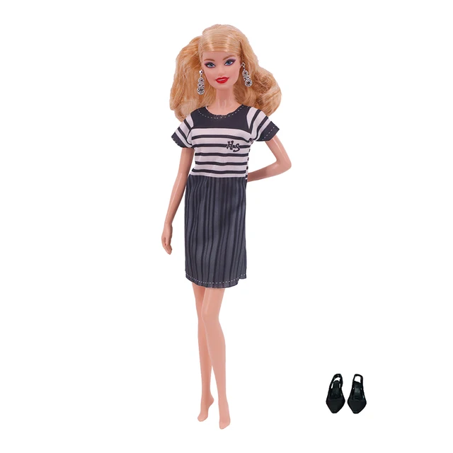 2PCS/Set Barbies Doll Clothes Shoes Swimsuit Handmade Outfit Fit 11.8Inch Girl Doll,BJD Doll,Christmas Gift,Cheap sale，Free Ship L273