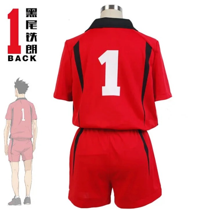 Haikyuu! Костюм для косплея школьницы Nekoma #5 1 Kenma Kozume Kuroo Tetsuro Haikiyu волейбол команда