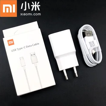 

Xiaomi Redmi Note 8 Pro Fast Charger QC 3.0 Quick Charge Adapter Usb C Cable for Mi 8 9 se 9t pro Max 3 A3 Redmi Note 7 8 9 Pro