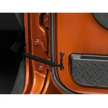

Set Door Limiting Straps Accessories Belt Replacement For Jeep Wrangler JK YJ TJ Black