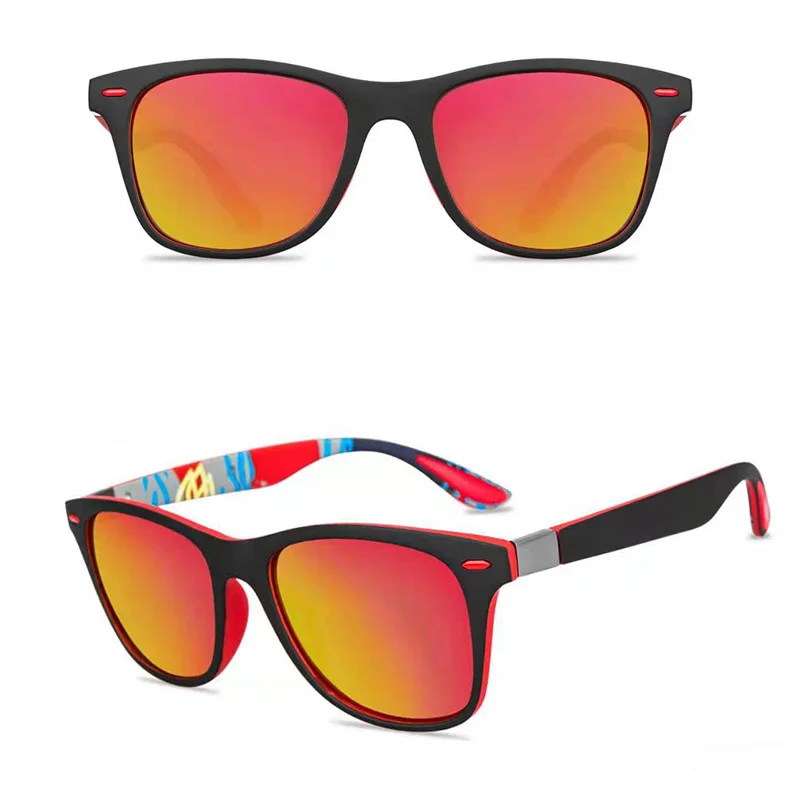 

Brand Polarized Sunglasses Men Women Design Driving Square Frame Sun Glasses Male Goggle UV400 Gafas De Sol