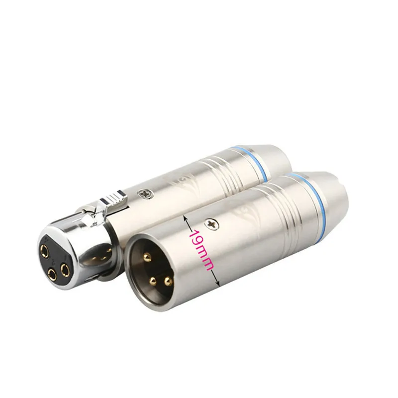 3-контактный разъем XLR Штекерный и гнездовой разъемы штекер для микрофонного