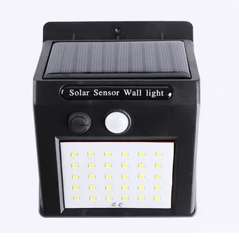

High Power Solar Panel Charge Led Solar Street Light Body Sensor Outdoor Waterproof Solar Garden Lamp