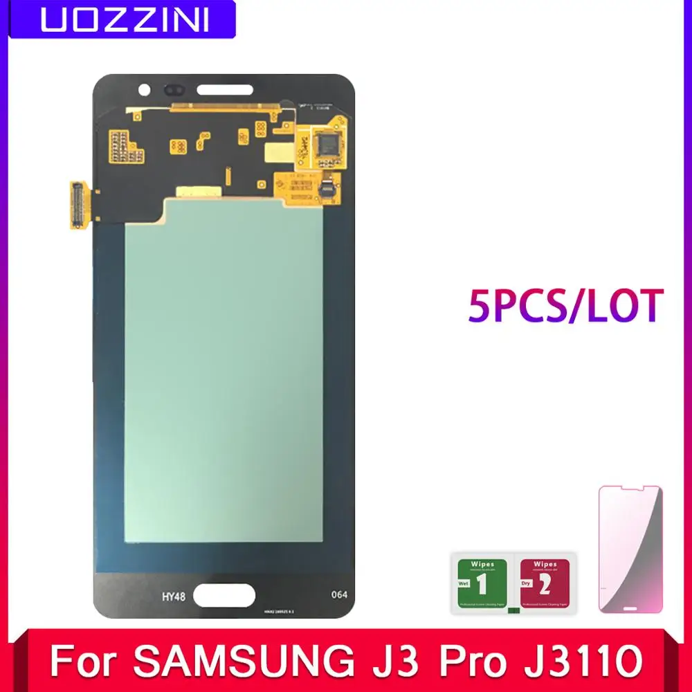 5 шт./лот Super AMOLED для Samsung Galaxy J3P J3110 J3 pro J3119 ЖК-дисплей 100% протестированный рабочий