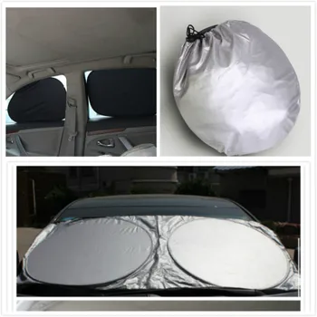 

6 Pcs Car Window SunShade Windshield Visor Cover Anti UV Sticker For Toyota Corolla Chr Auris Yaris Camry Avensis Rav4 Elfa