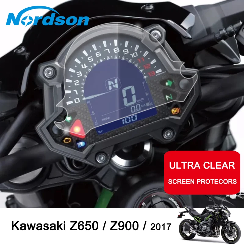 

Nordson Motorcycle Cluster Scratch Cluster Screen Protection Film Protector for Kawasaki Z900 Z650 2017