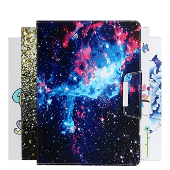 

Case For Samsung Galaxy Tab A 9.7 SM T555 T550 P555 Tablet Painted Stand Wallet Shell For Tab A 9.7 inch