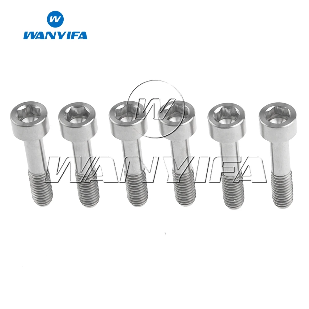 Титановый "Wanyifa" клеймо Титан винт M5X23mm для велосипедных аксессуаров