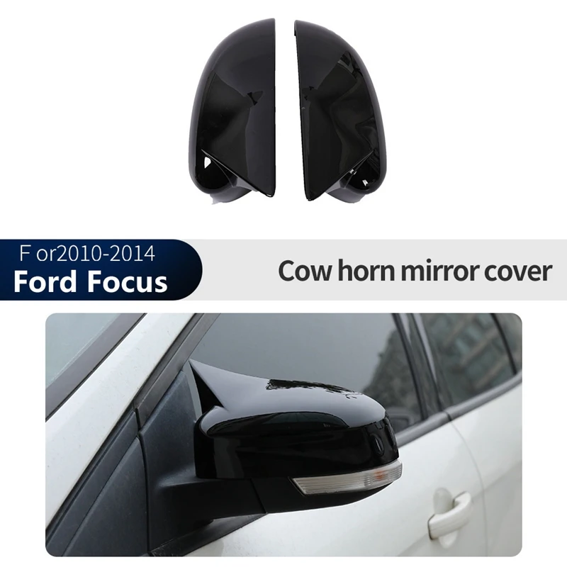 Car Rear View Mirror Cover Frame Shell Wing Mirror Housing for Focus 3 mk3 2012 to 2017 Left