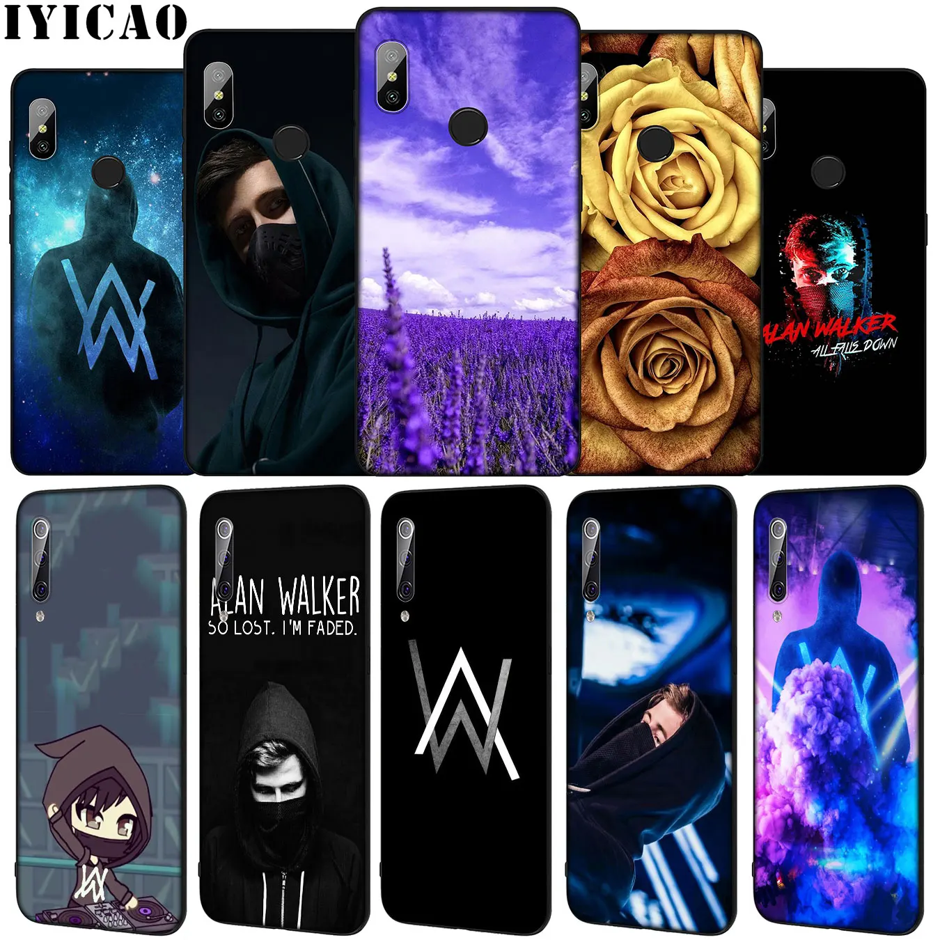 Мягкий чехол Alan Walker DJ с электронной музыкой для Xiaomi Mi 10 9 9T A3 Pro 8 SE A2 Lite A1 CC9 CC9E 6 pocophone