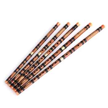 

High Quality Bamboo Flute Professional Woodwind Flutes Musical Instruments C D E F G Key Chinese Dizi Transversal Flauta