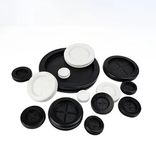 Junta de goma RoHS de doble cara, arandelas de goma ciegas, 8mm 130mm, agujero para armarios eléctricos