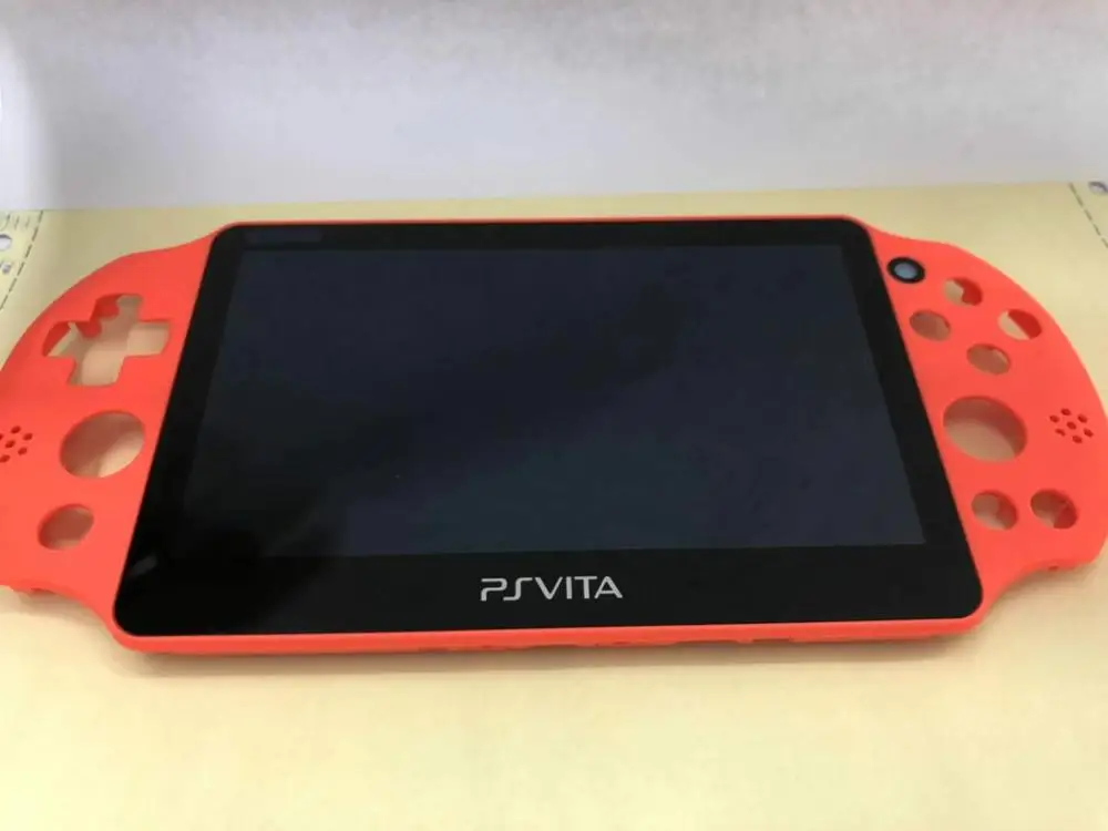 Сменный ЖК экран с дигитайзером оранжевого и красного цвета для psvita 2000 psv ps vita