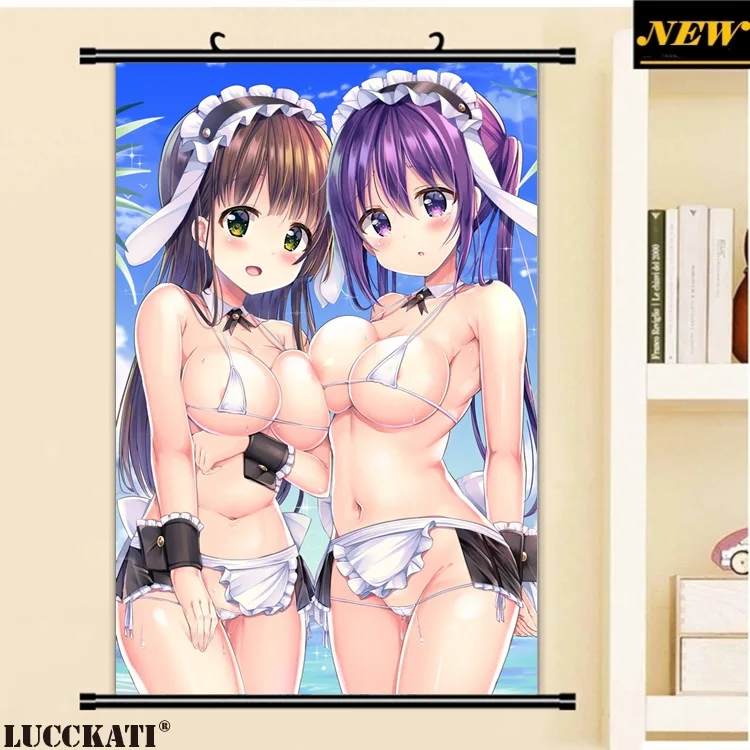 40X60 см, Gochiusa Gochuumon wa Usagi Desu ka Rabbit, сексуальная лоли, мультфильм, аниме картинка, настенная прокрутка, холст, живопись, плакат