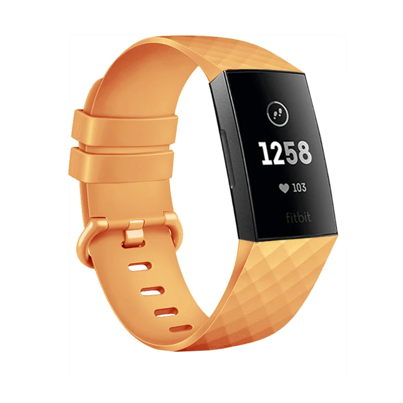 Strap For Fitbit Charge 3 SE Band Replacement Accessories Silicone Wristband Watchband Bracelet For Fitbit Charge 3 4 Small Larg