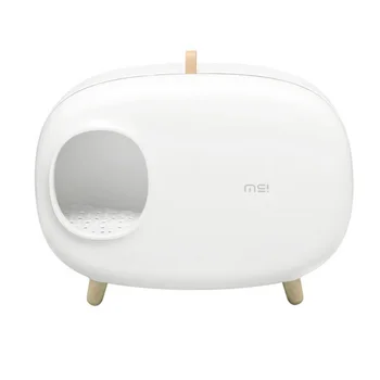 

Cat Sand Pot Anti-splash Fully-enclosed Cat Toilet Large-sized Integrated Cat Sand Pot Cat Dung Pot Deodorizing Cat Products