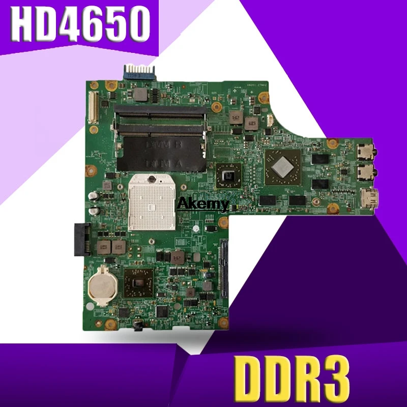 

M5010 motherboard For DELL Inspiron M5010 laptop motherboard HD4650 DDR3
