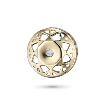 

Pendant made of yellow gold with diamond e0301pd11172200