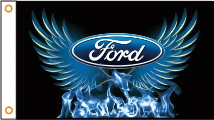 Флаг автомобиля под заказ флаг ford banner 3x5 футов 100% полиэстер 103 | Дом и сад