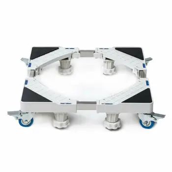 

Adjustable Appliance Roller Mover Trolley Wheels Base Castors Washing Machine