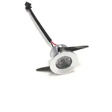 10 шт. светодиодный мини-светильник под 31 мм шкаф Точечный светильник 1 Вт потолочный встраиваемый светильник AC85-265V светильник с регулируемой яркостью