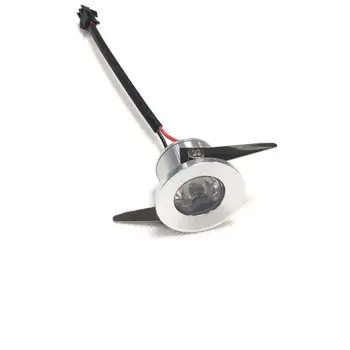 

10pcs newLED Mini Downlight Under 31mm Cabinet Spot Light 1W Ceiling Recessed Lamp AC85-265V Downlight free shipping