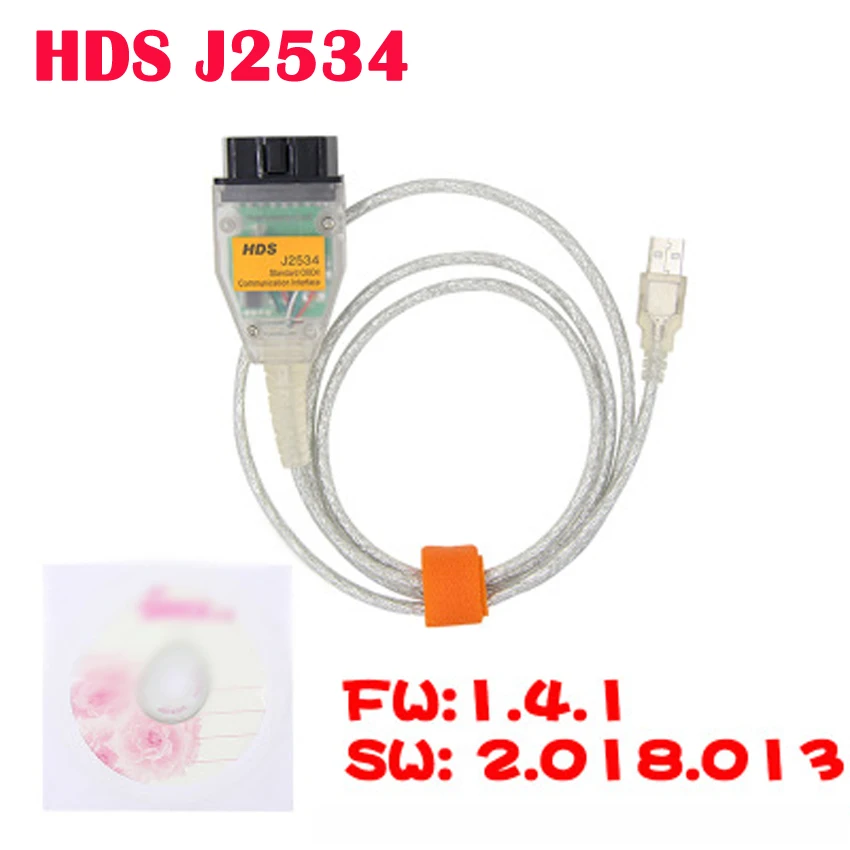 Интерфейс связи HDS J2534 V2.018.013 для HONDA Standard Obd2 USB поддержка 1996 автомобилей и новее со