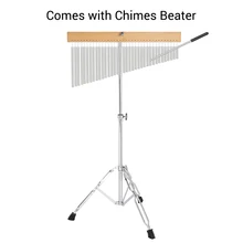36-dźwięk Bar Chimes jednorzędowe dzwonek wietrzny muzyczny instrument perkusyjny z stojak trójnóg tanie tanio CN (pochodzenie) 20 cm