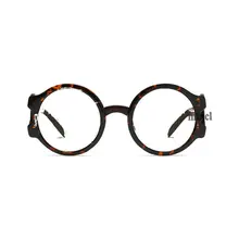 Модные леопардовые круглые компьютерные модные удобные полимерные очки для чтения классические пресбиопии ультралегкие женские мужские очки NX