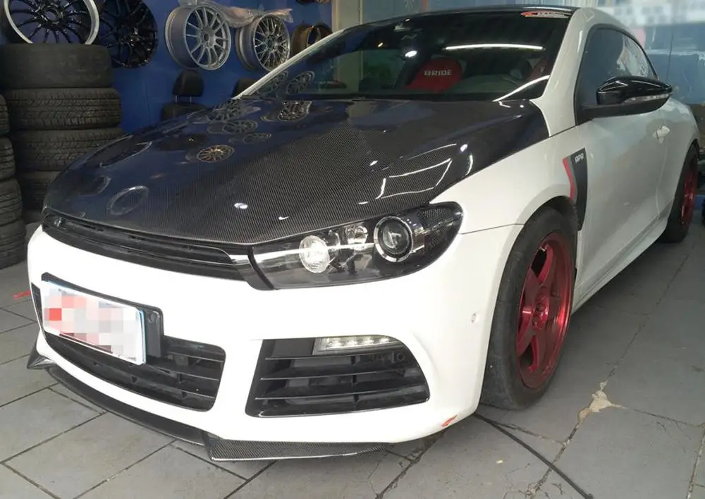 Крышка капота из углеродного волокна для Volkswagen Scirocco 09-14