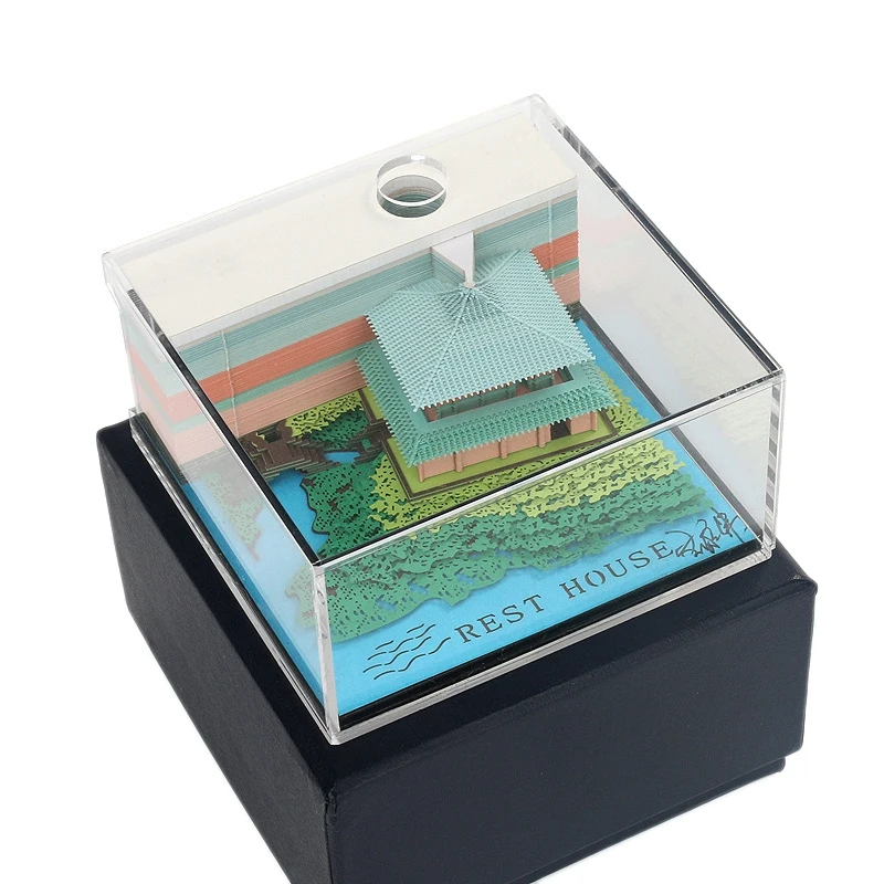 

Diy Scrapbooking Block 3D Convenience Stickers Papers Card Craft Japan'S Creative Stereoscopic Sticky Note Paper