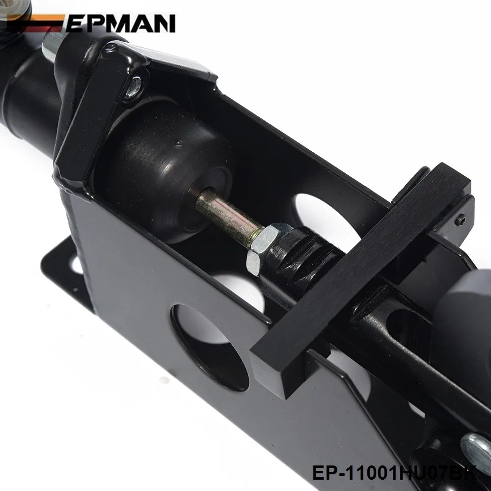 EPMAN Black General Racing Car 0.7 Bar E-Brake Drift Racing Handbrake Lever Gear Locking Turnk EP-11001HU07BK