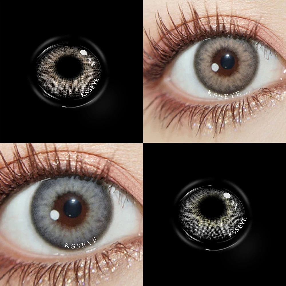 Ksseye Yucca 14.2Mm Cover Deep Eyes Lenti A Contatto A Colori Lenti A Contatto Morbide Bellissimo Allievo