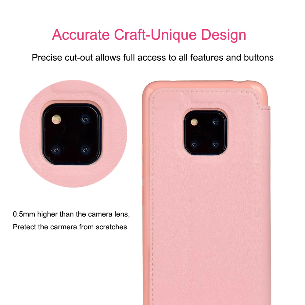 LAPOPNUT Блестящий Защитный чехол-кошелек для HUAWEI P30 Pro mate 20 Lite P20 модный кожаный чехол-книжка с бриллиантовой короной и подставкой