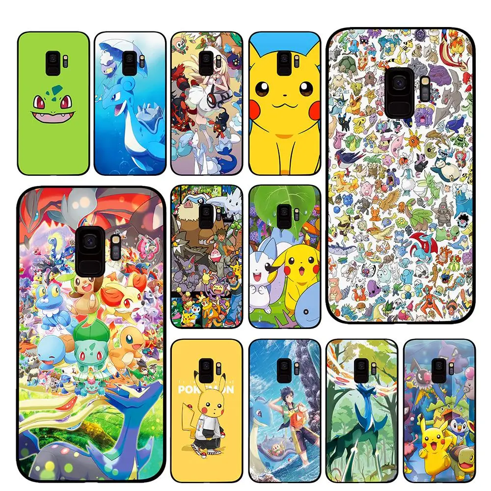 

Pikachue Japanese Anime For Samsung Galaxy S10 S8 S9 Plus S7 S6 edge Note 8 9