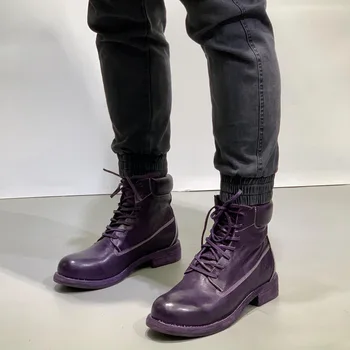 

Guidi can't kick rhubarb boots handmade shoes Martin boots men's versatile men's shoes high top work boots